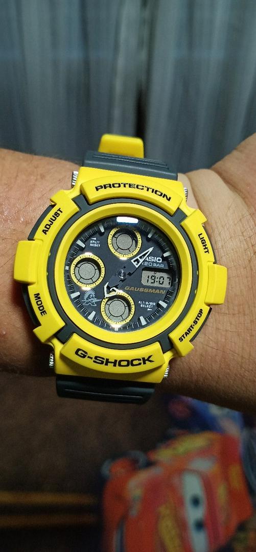 CASIO G-SHOCK AW570 MADMAN 金メッキモデル - 腕時計(アナログ)