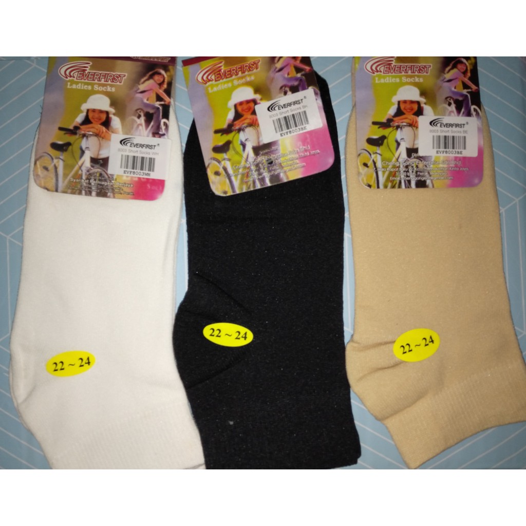 Buy Ready Stock Stokin Cotton Plain Socks Pendek Sampai Buku Lali Seetracker Malaysia