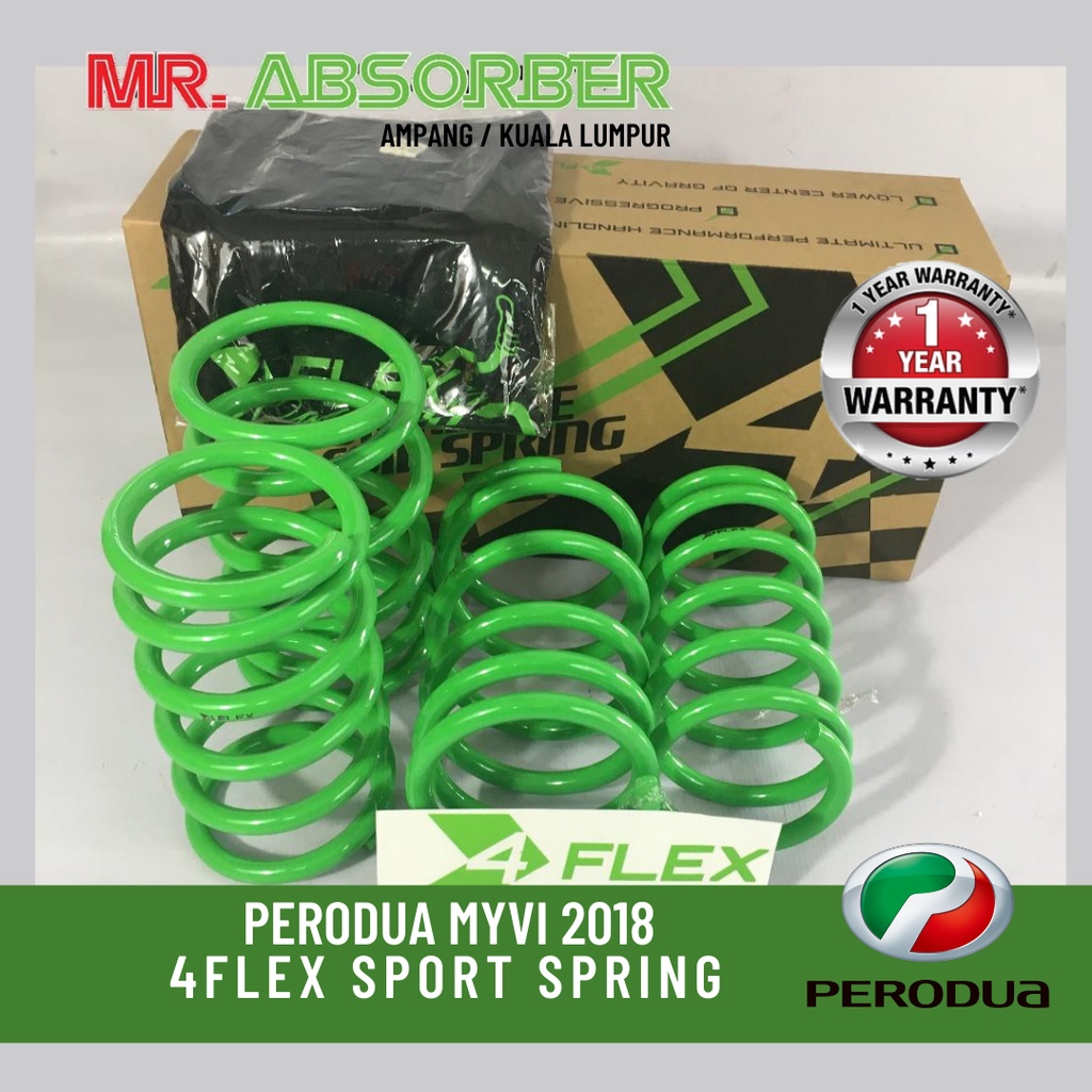 Spring Sport 4flex Myvi Baru 2018 Shopee Malaysia