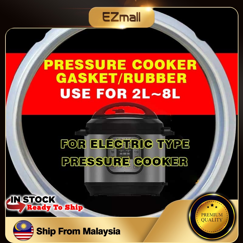 Electric Pressure Cooker Gasket Getah Periuk Rubber Accessories Silicone Ring Pressure Cooker Pot Ring 2L~8L