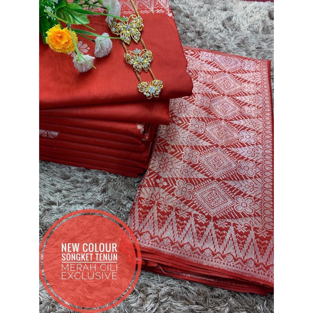 Kain Pasang Songket Tenun Tabur EXCLUSIVE | Shopee Malaysia