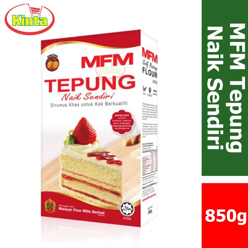 Mfm Self Raising Flour 850g Tepung Naik Sendiri