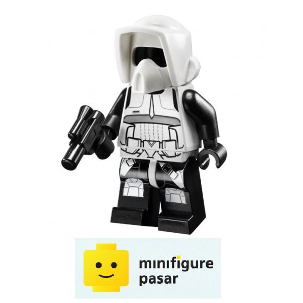 new lego scout trooper