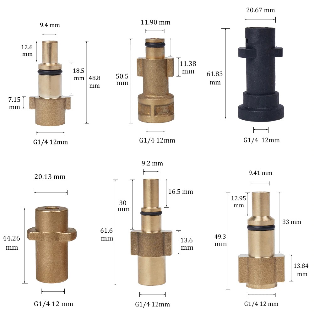 High Pressure Washer Snow Foam Lance Foam Nozzle Foam Generator