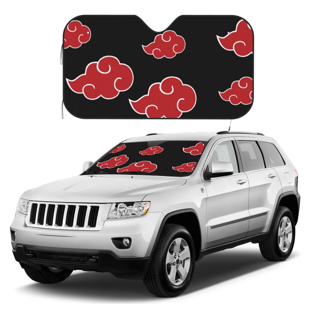 Naruto Akatsuki Foldable Car Windshield Sunshade Sun Protection Front