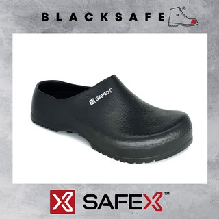Safex Clogs Black/Grey SF-8356-1