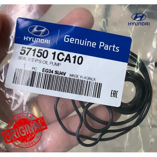 Genuine Hyundai Power Steering Oil Pump Seal Kit for Hyundai Getz