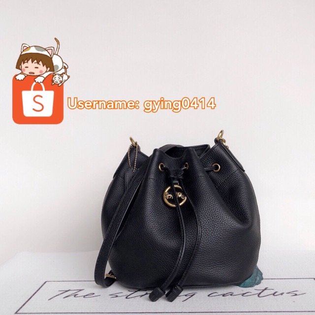 coach elle drawstring crossbody