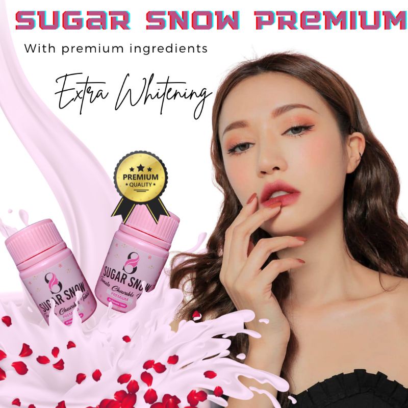 Sugar Snow Whitening Body And Skin 30 Tablets