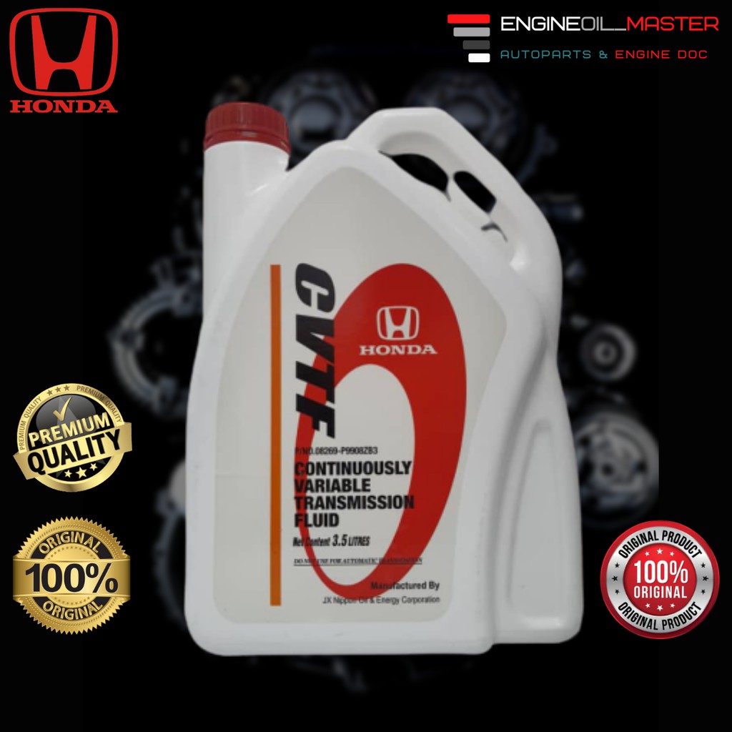 Honda CVTF Transmission Fluid 3.5 Liter | Shopee Malaysia