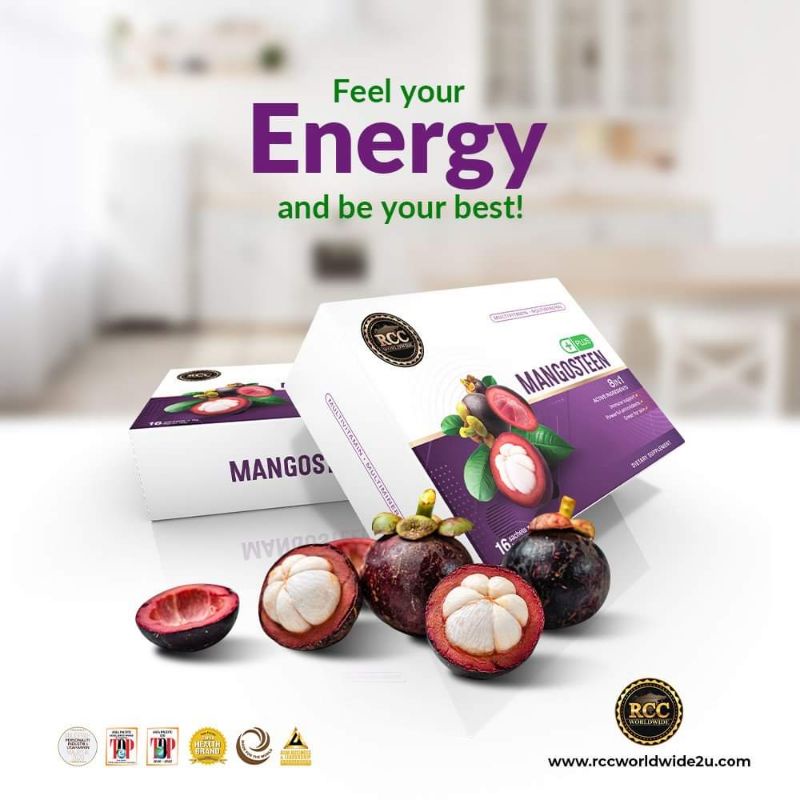 Mangosteen Plus vitamin C vitamin E kesihatan mata Shopee Malaysia