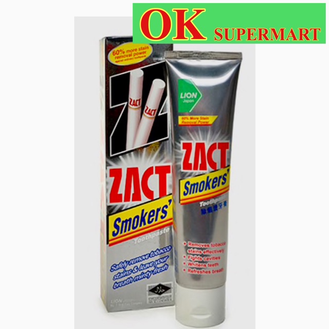 zact smokers toothpaste
