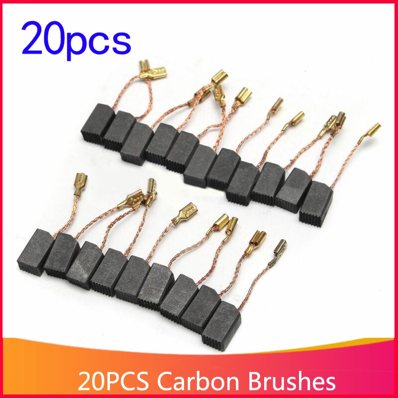 Details about   10pcs Power Tool Carbon Brush Electric Hammer Angle Grinder Graphite Brush 