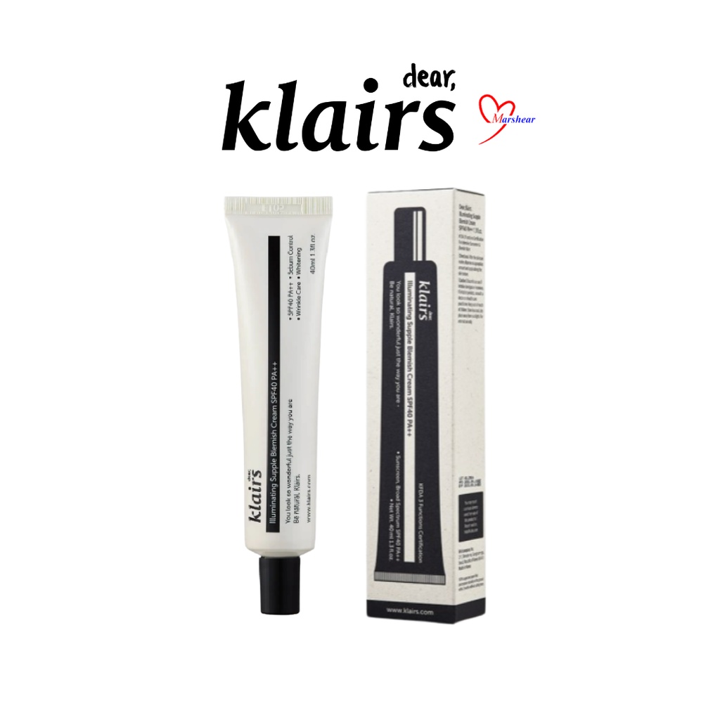 Klairs Illuminating Supple Blemish Cream SPF40 PA++ 40ml main image 1