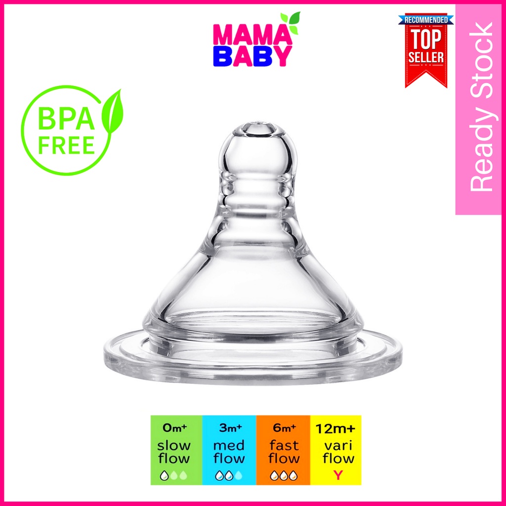 Baby Bottle Nipple Wideneck Puting Botol Susu baby local stock fast Shipping pacifier feeding teat puting susu pupici