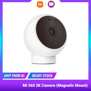 [Ready Stock] Mi Security Camera 2K Magnetic Mount | 360° Home View | 1296P Full HD | Motion Detection
