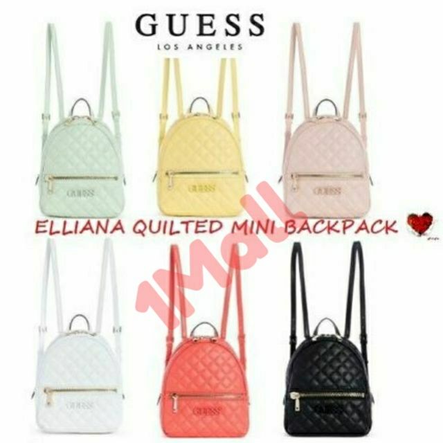 elliana quilted mini backpack
