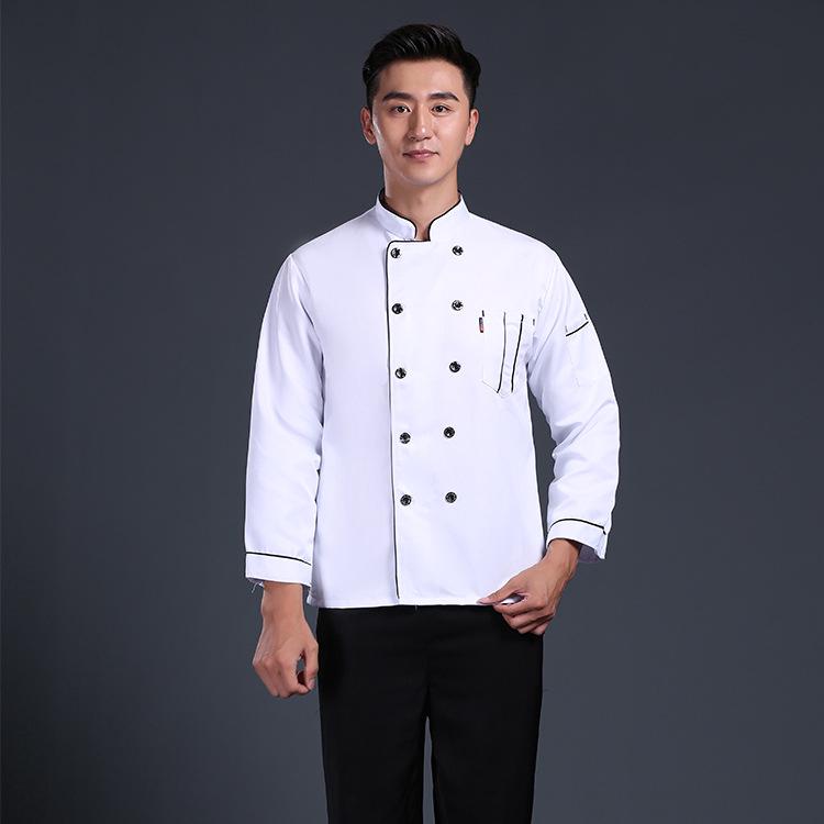 💥READY STOCK💥Chef Uniform Long Sleeves Chefs School Kitchen Work