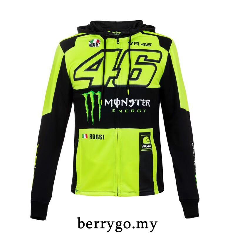 monster racing hoodie