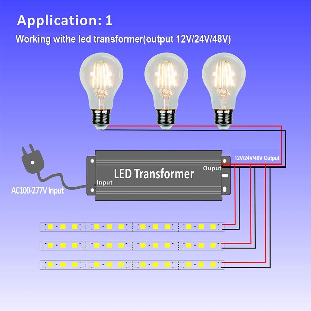 LED Lamp E27 12V 24V Light Bulb A19 ST58 6W E27 Led Daylight White T22