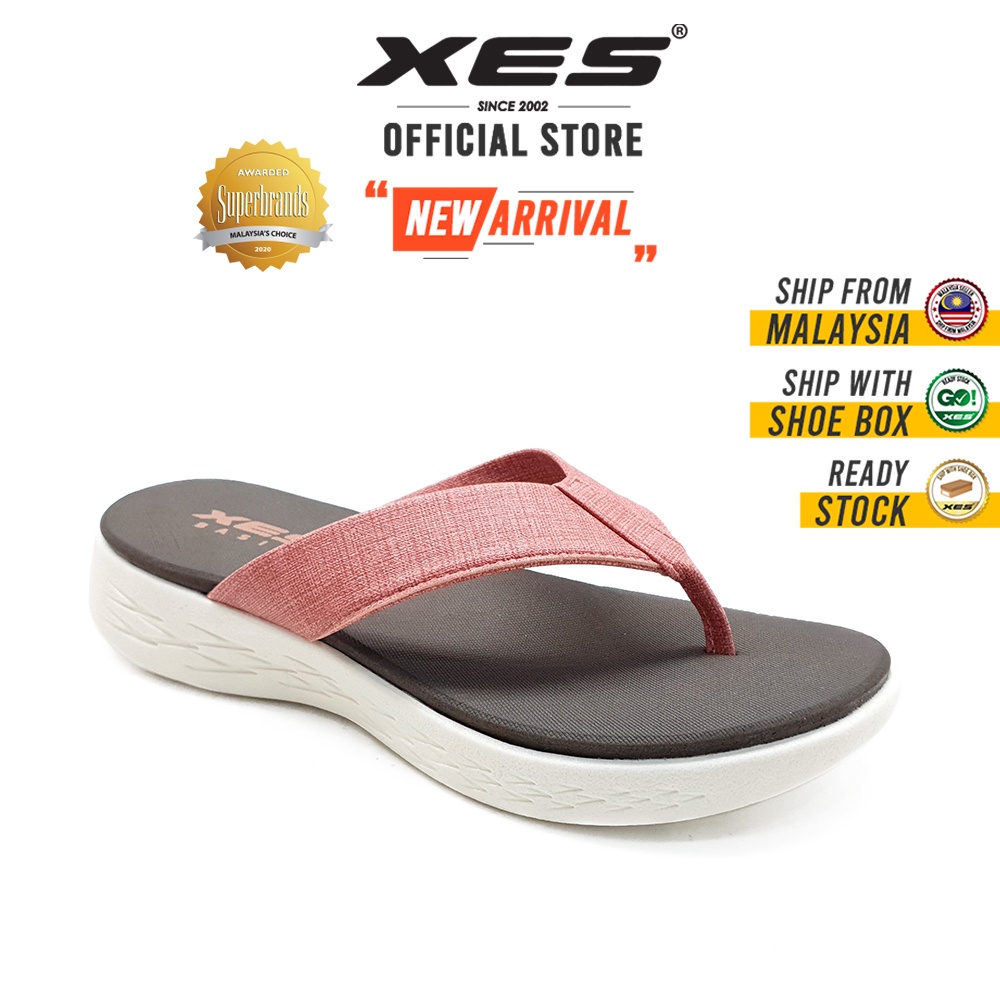XES Ladies BSLM60775 Casual Sandals (Black, Pink, Beige, Blue)