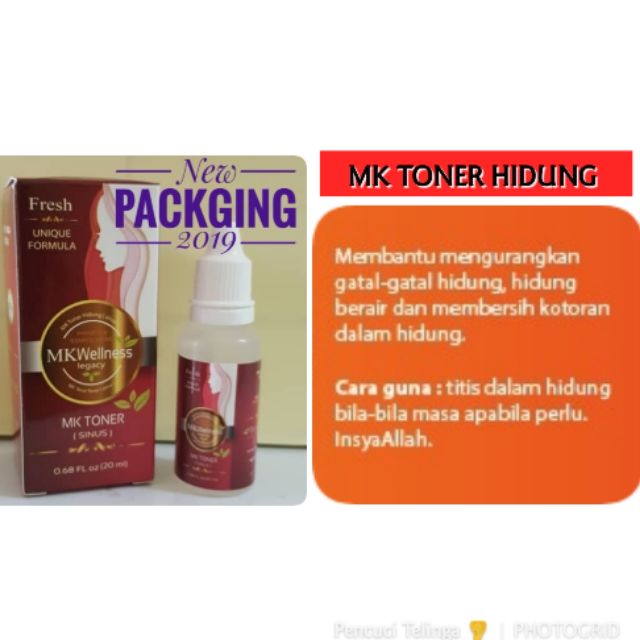 RAWAT RESDUNG dgn Toner Hidung Permata Hijrah 20ml 