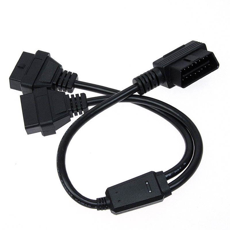 DB15 15-Pin to 16 Pin OBD2 OBDII Connector Car Motor Diagnostic Tool Cable