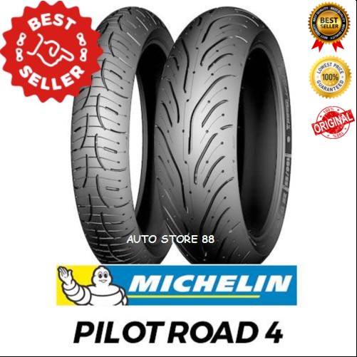 Michelin Pilot Road 4 Tyre 160 60 Zr 17 69w Shopee Malaysia