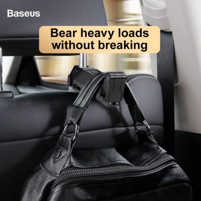 Baseus Car Holder Backseat Vehicle Phone Holder Hook SUHZ-A01 | Shopee Malaysia