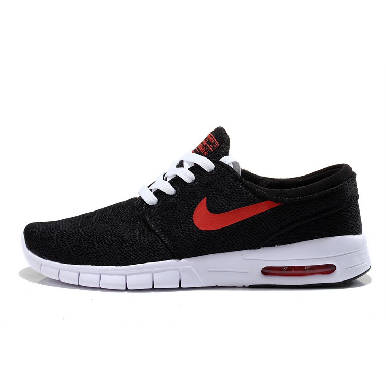 nike janoski black red