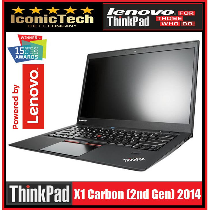 Lenovo Thinkpad X1 Carbon Gen 2 I7 4600u 8g 256g Ssd Premium Ips 2k Wqhd 2560x1440 Shopee Malaysia