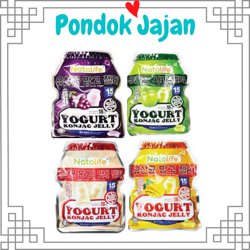 Natalife Yogurt Konjac Jelly by Bundle Pelbagai Perisa Shopee Malaysia