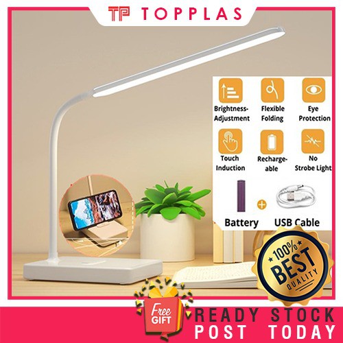 Lampu Viral LED Touch Dimming Desk Lamp USB Charging Lampu Viral LED Touch Dimming Desk Lamp USB Charging