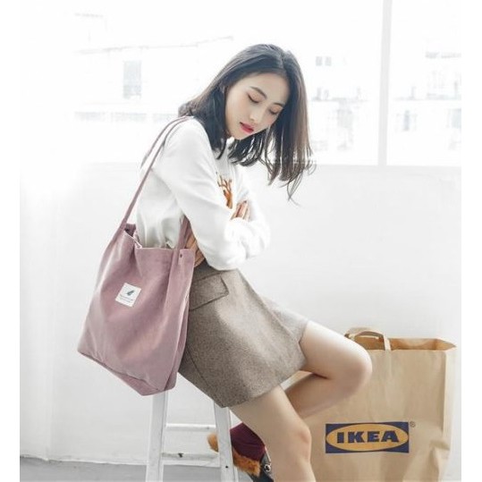 tote bag korea shopee