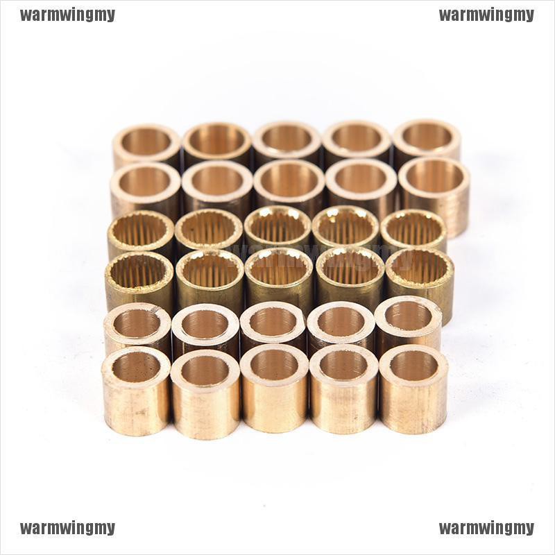 Build Workshop Classic 10PCS Pool Snooker Billiard Cue Tip Ferrules Brass Repair Tools 9 mwing