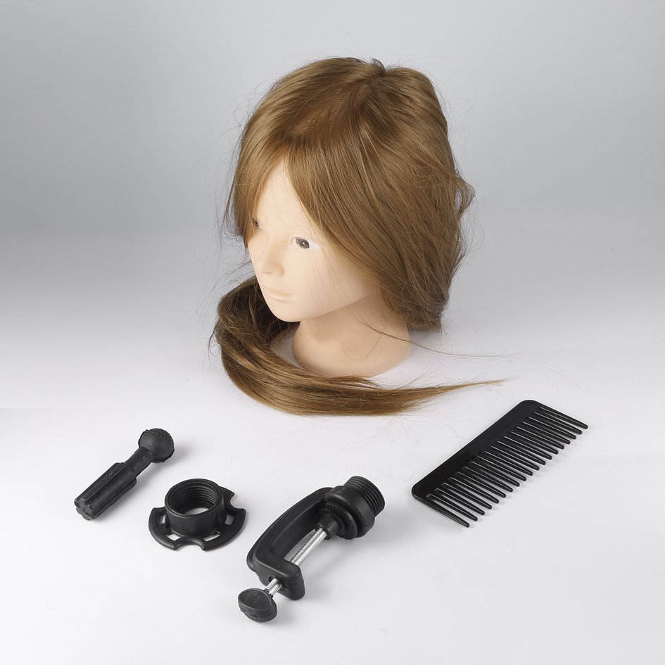 hair cutting doll heads