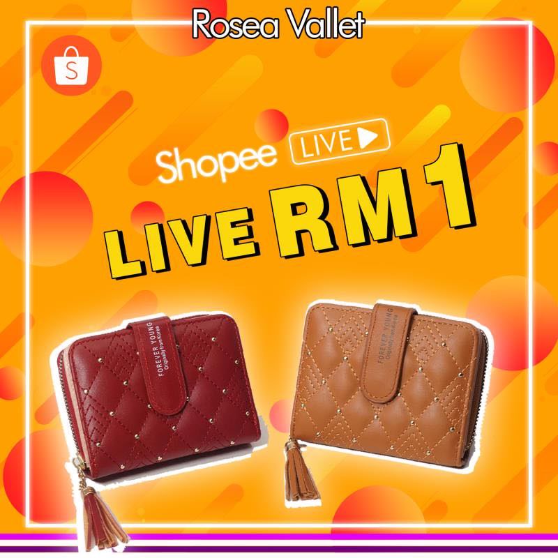 Live Only Rm1 Payment Link Zip Purse Wallet Handbag Dompet Do Not Place Order If You Didn T Lock Item In Our Live Shopee Malaysia