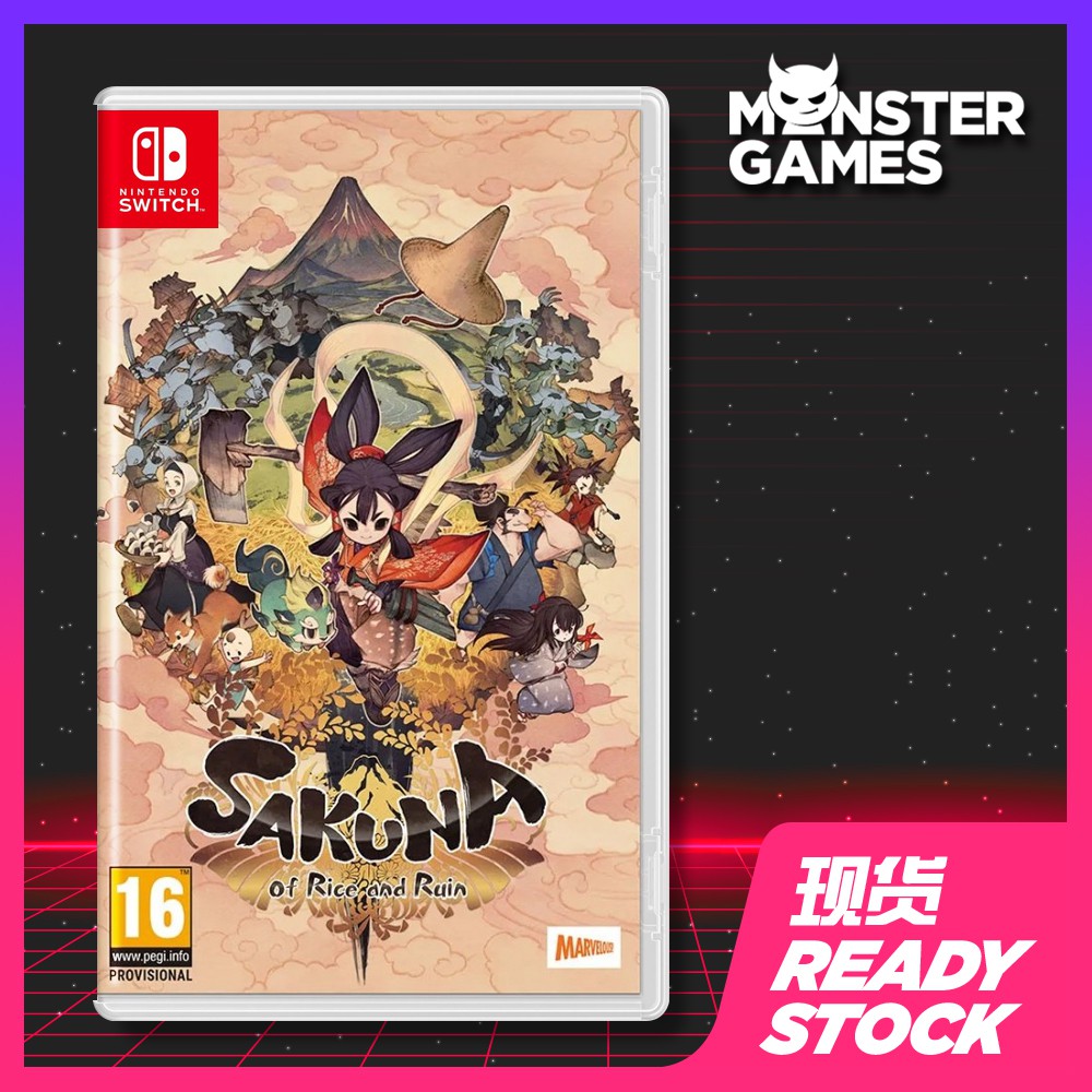 Nintendo Switch Sakuna : Of Rice and Ruin [Eu/Chi/Eng]