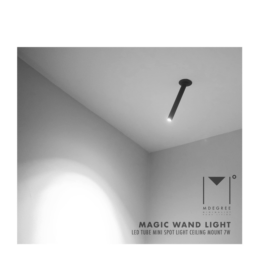 [Kuching Ready Stock] Magic Wand Light Minimalist Spot Light 7W S/M/L Size Modern Lighting