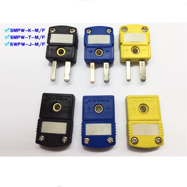 Thermocouple Connector Omega Type K J T Male Female Shopee Malaysia