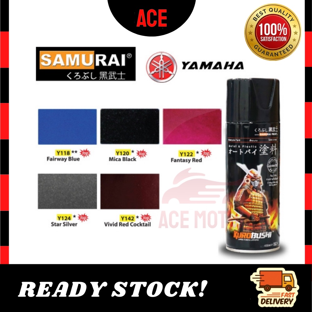 ACEmotor Samurai Paint Yamaha Motorcycle Colour Aerosol Spray Paint Cat