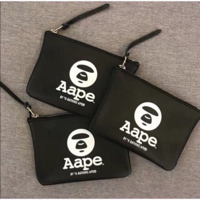 bape clutch bag