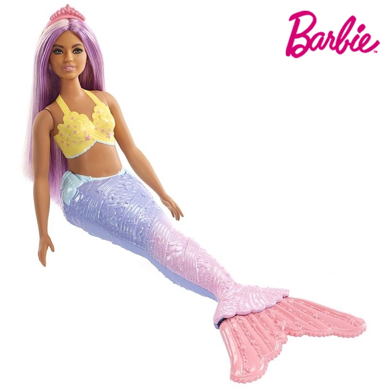 purple mermaid doll