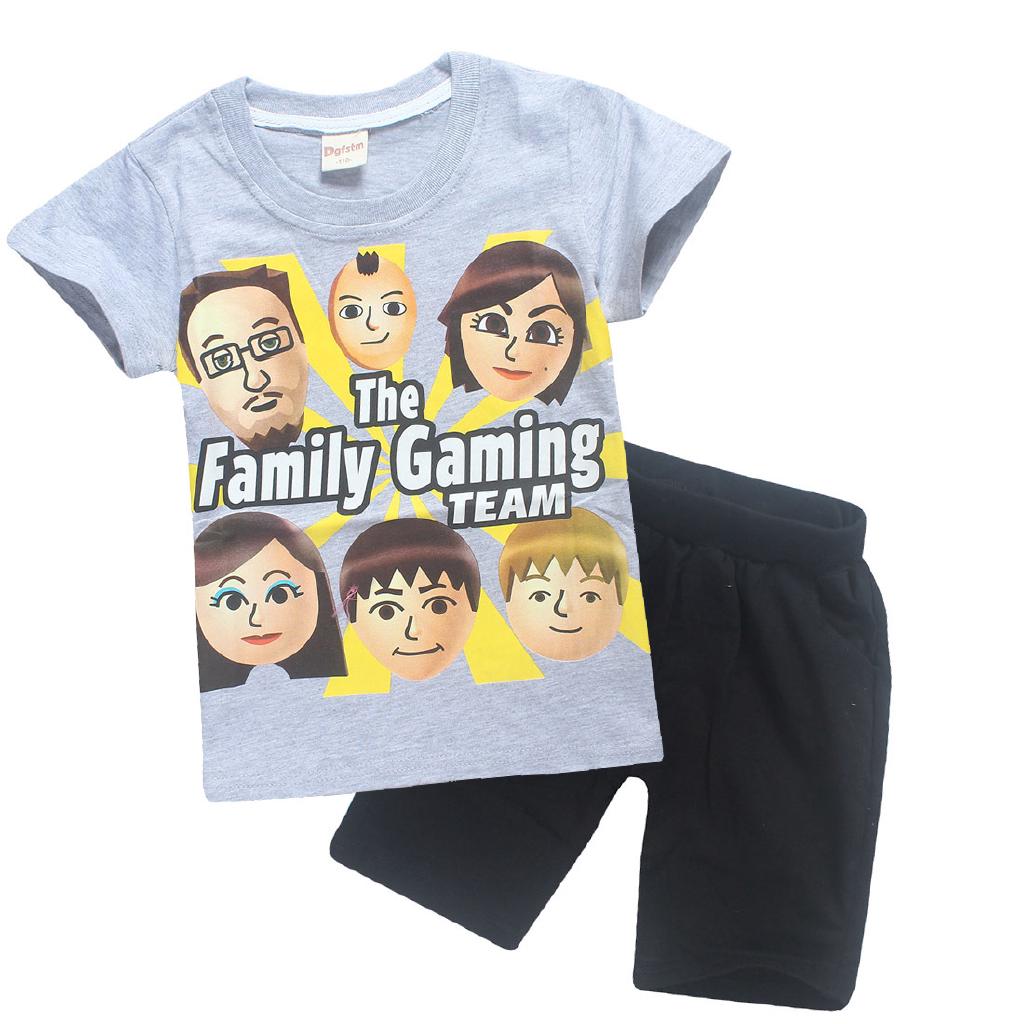 summer children suit set roblox fgteev the family game short