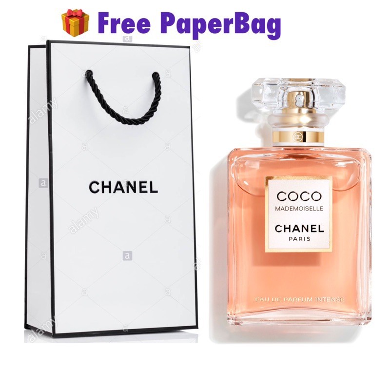 Chanel Coco Mademoiselle Eau De Parfum Intense 100ml Original Free Paperbag Shopee Malaysia