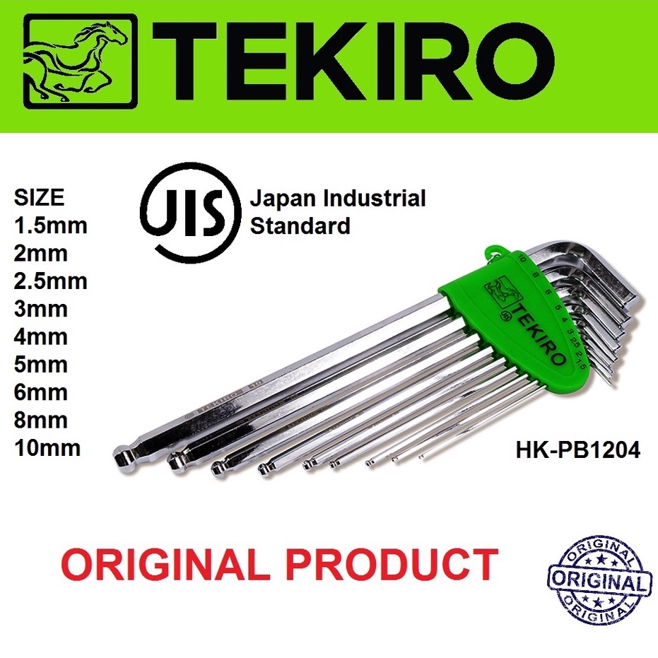 original-tekiro-ball-point-hex-allen-key-long-set-9-pcs-shopee-malaysia