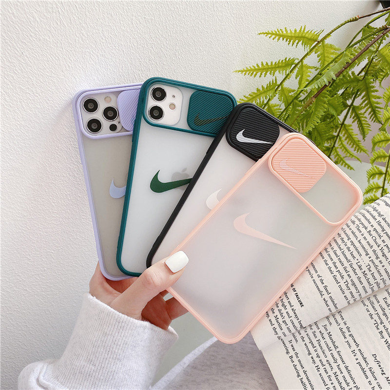 Nike Design Camera Lens Phone Case Iphone 12 Pro Max 12 Mini 11 Pro Max Xs Max Xs Xr X 8 7 Plus Nike Brand Matte Case Shopee Malaysia