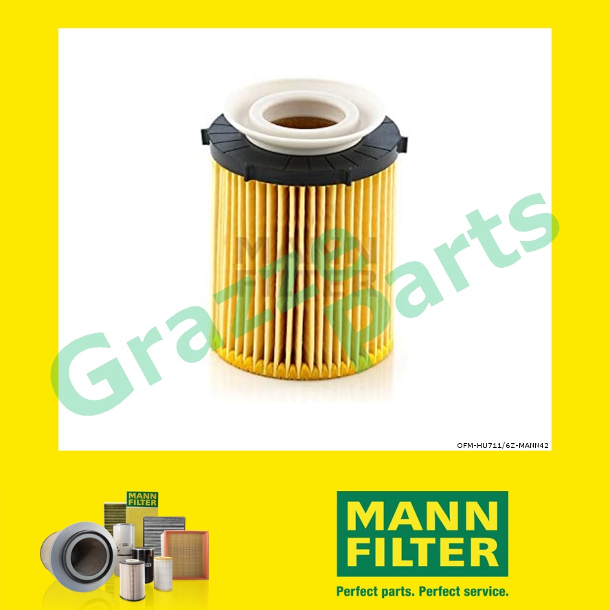 100% Original Mann Oil Filter HU711/6Z HU 711/6 Z OX982D for Mercedes Benz GLC Coupé X253 C253 200 G