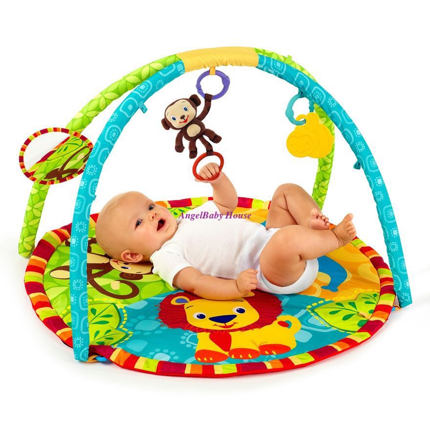 bright starts baby activity mat