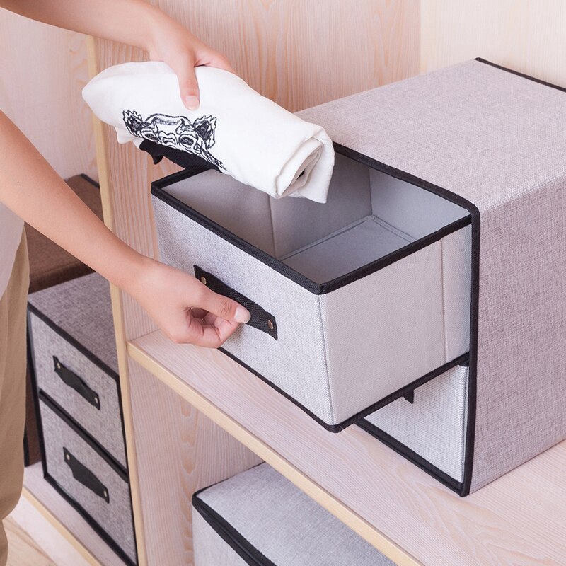 Home Wardrobe Clothing Storage Drawers Organizer Underwear Socks